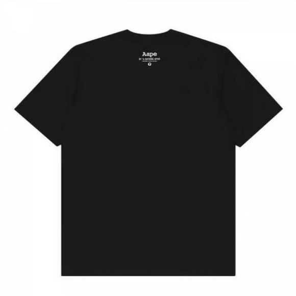 Aape by a bathing ape black tee - Picture 6 of 7